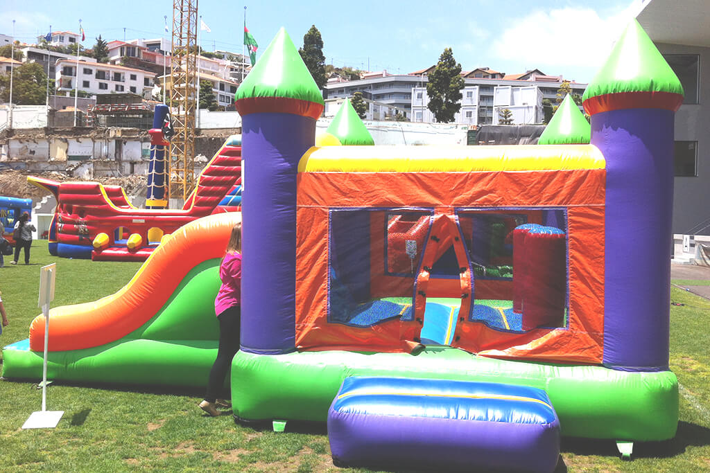 Insuflável Castelo Slide
