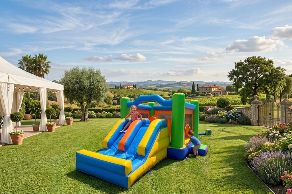 Insuflável Duplo Slide
