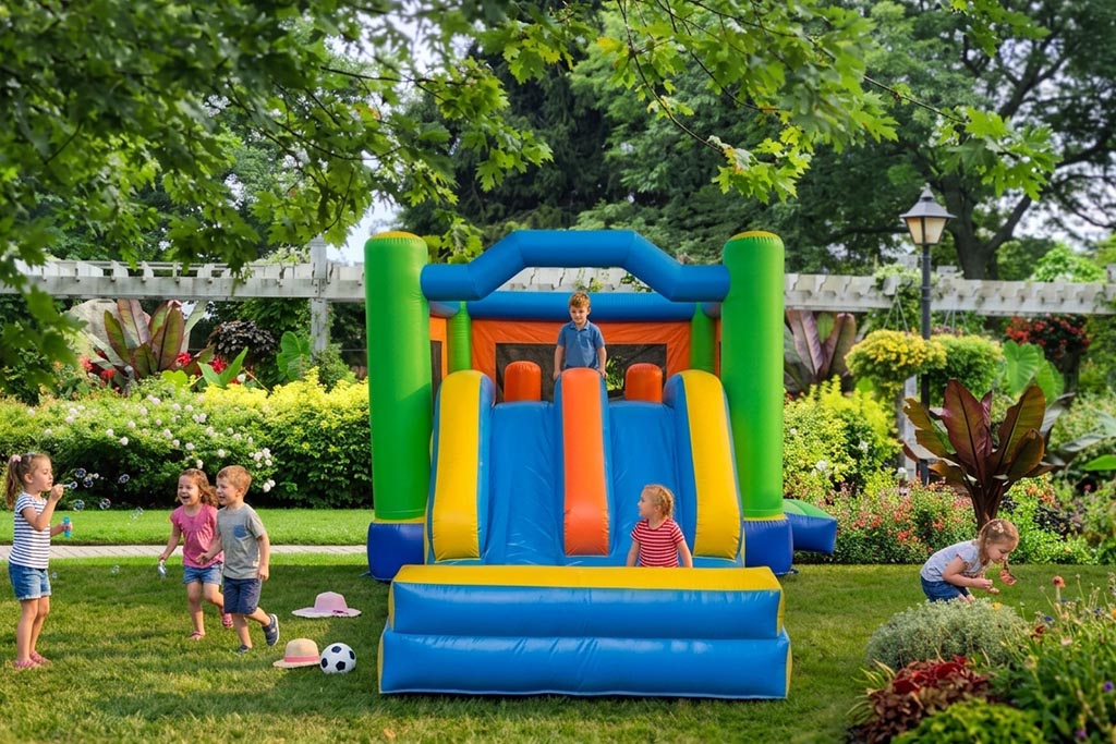 Insuflável Duplo Slide