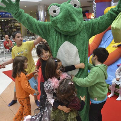 Mascote Sapo Trokas